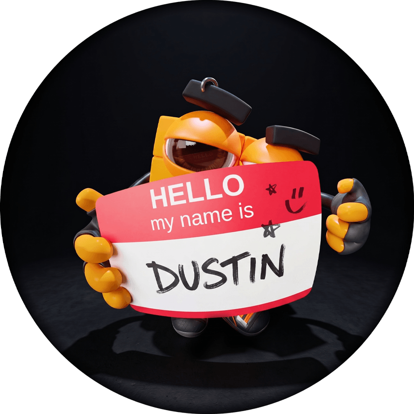 Dustin mascot